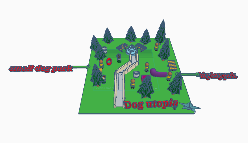 Student dog park concept