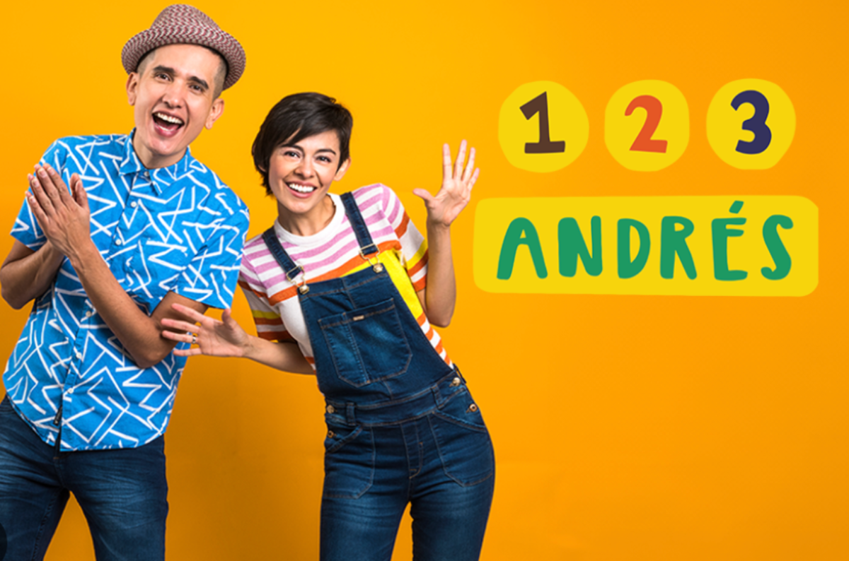 123 Andres is an Grammy Award-winning husband-and-wife duo, known for their energetic, educational songs in English and Spanish.