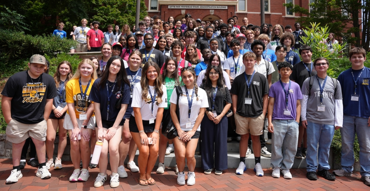 Group photo of students participating in Georgia Tech Summer Institute.