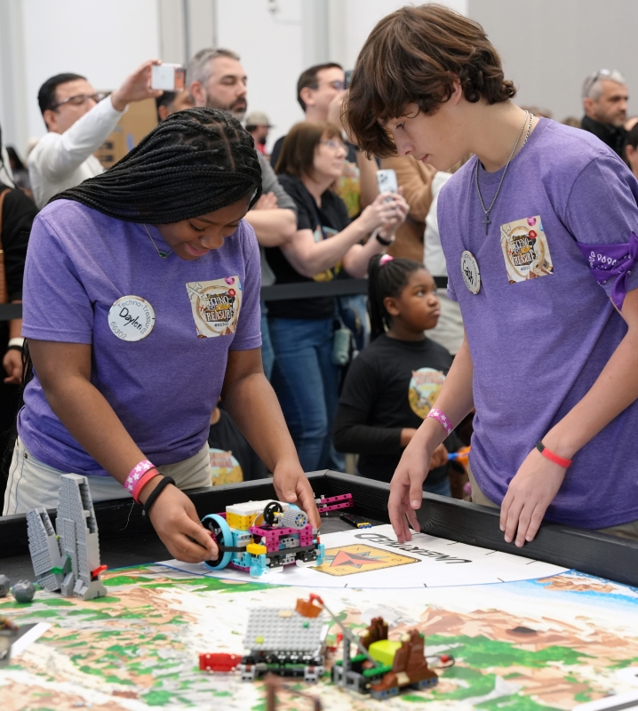 Georgia Tech hosts the FIRST LEGO League Challenge State Tournament every spring.
