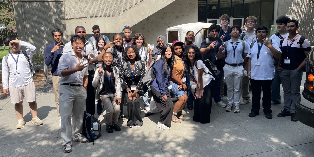 Group photo of students participating in Georgia Tech Summer Institute Boot Camp..