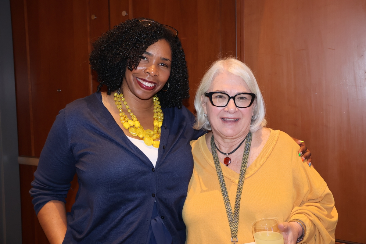 Diamond Ford with Lizanne DeStefano.